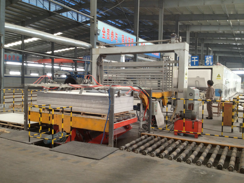 水泥纤维板生产线Cement fiberboard production line